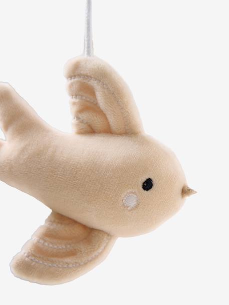 Mobile musical en bois et rotin beige 2 - vertbaudet enfant 