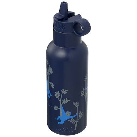 Gourde isotherme monkey (500 ml) Bleu 3 - vertbaudet enfant 