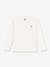T-shirt manches longues blanc 1 - vertbaudet enfant 
