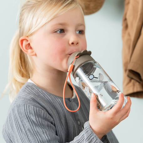 Gourde à paille tiny trails sable (350 ml) Sable 4 - vertbaudet enfant 