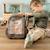Sac à dos junior tiny trails sable (13 l) Sable+Vert 6 - vertbaudet enfant 