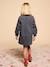 Robe imprimée fille denim gris 6 - vertbaudet enfant 