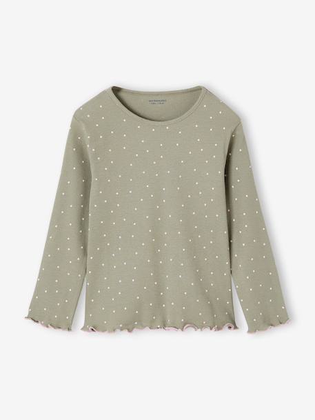 Lot de 2 pyjamas fille vert sauge 3 - vertbaudet enfant 