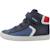 Baskets montantes garçon b gisli Bleu+Noir+Vert 2 - vertbaudet enfant 