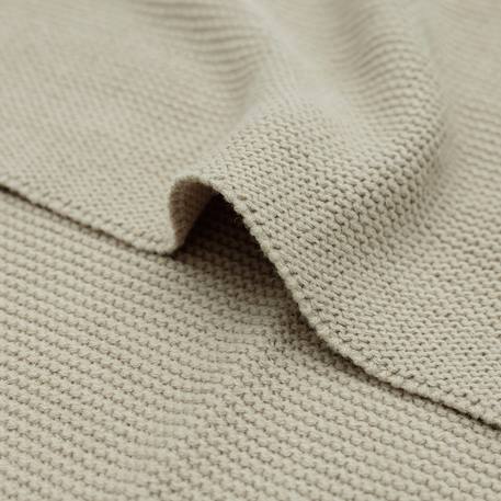 Couverture en tricot basic knit olive green (100 x 150 cm) Vert 5 - vertbaudet enfant 