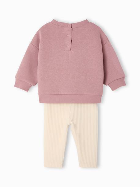 Ensemble bébé fille Bambi mauve 4 - vertbaudet enfant 