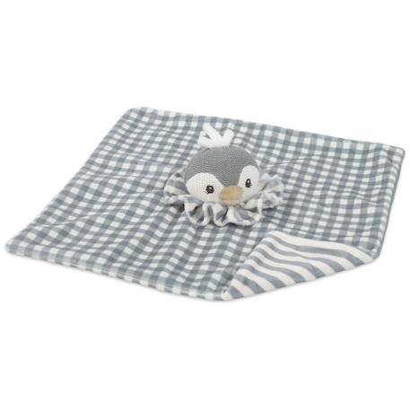 Doudou pingouin praliné matcha Vert 2 - vertbaudet enfant 