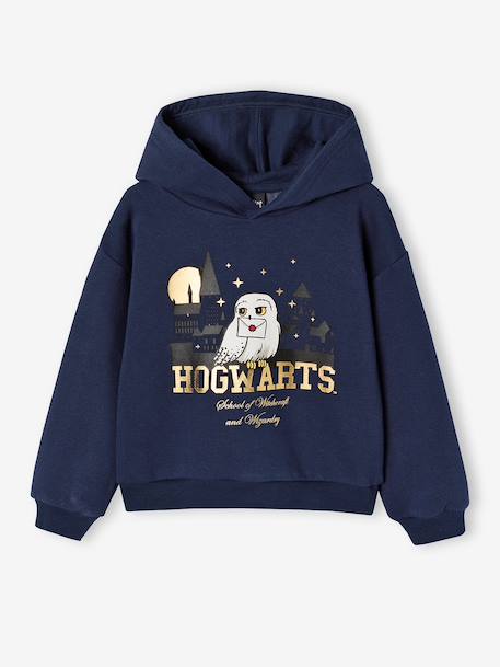 Sweat à capuche Harry Potter marine 1 - vertbaudet enfant 