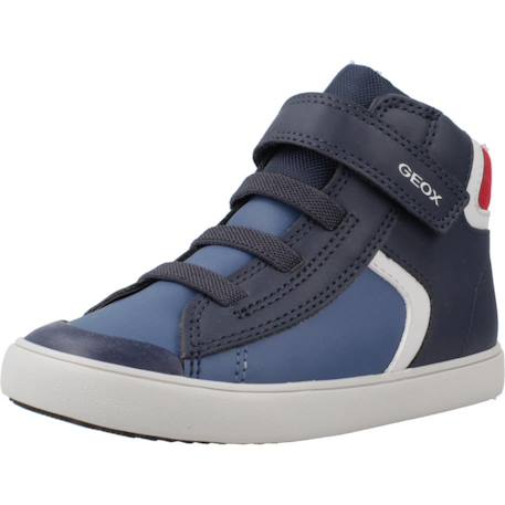 Baskets montantes garçon b gisli Bleu+Noir+Vert 4 - vertbaudet enfant 
