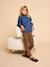 Legging fille capsule mère-fille beige+chocolat 3 - vertbaudet enfant 