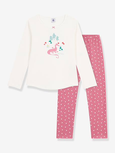 Pyjama enfant rose 1 - vertbaudet enfant 