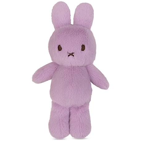 Peluche miffy fuzzy blanc (25 cm) Blanc+Lila 4 - vertbaudet enfant 