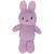 Peluche miffy fuzzy blanc (25 cm) Blanc+Lila 4 - vertbaudet enfant 