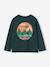 T-shirt manches longues garçon bleu océan+ocre+vert sapin 14 - vertbaudet enfant 