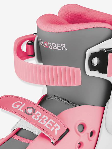 Rollers Quad learning bleu+rose 11 - vertbaudet enfant 