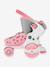 Rollers Quad learning bleu+rose 10 - vertbaudet enfant 
