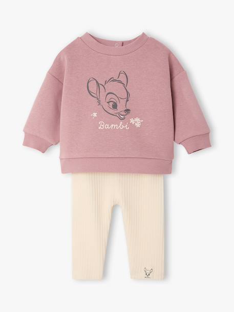 Ensemble bébé fille Bambi mauve 1 - vertbaudet enfant 