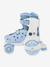 Rollers Quad learning bleu+rose 3 - vertbaudet enfant 