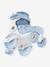 Rollers Quad learning bleu+rose 6 - vertbaudet enfant 