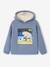 Sweat à capuche garçon bleu moyen 1 - vertbaudet enfant 
