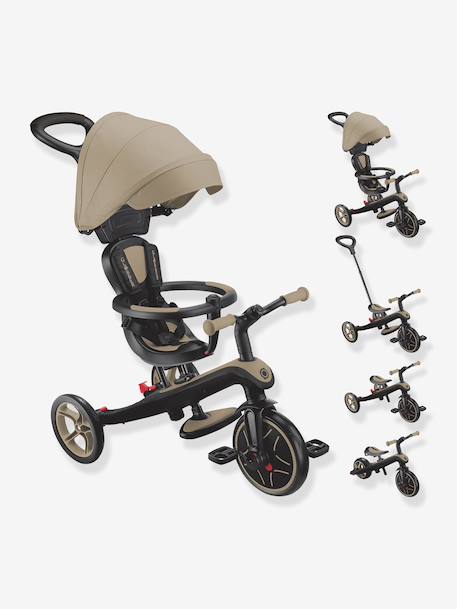 Tricycle évolutif Explorer V3 4 en 2 beige+bleu+rose+vert 5 - vertbaudet enfant 