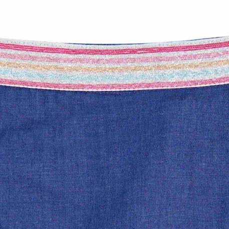 Jupe short     deux-en-un  jade Bleu denim 3 - vertbaudet enfant 