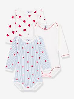 Bébé-Body-Lot 3 bodies manches longues