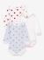 Lot 3 bodies manches longues blanc 1 - vertbaudet enfant 