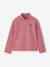 Lot de 3 tee-shirts BASICS à col montant fille bois de rose+mauve 11 - vertbaudet enfant 