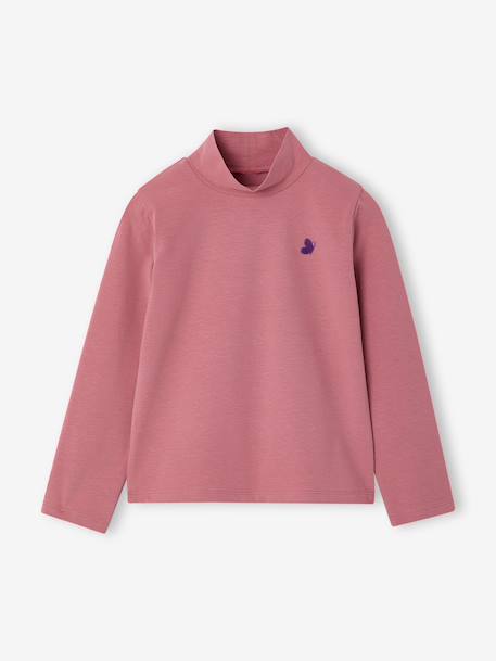 Fille-T-shirt, sous-pull-Sous-pull-Lot de 3 tee-shirts BASICS à col montant fille