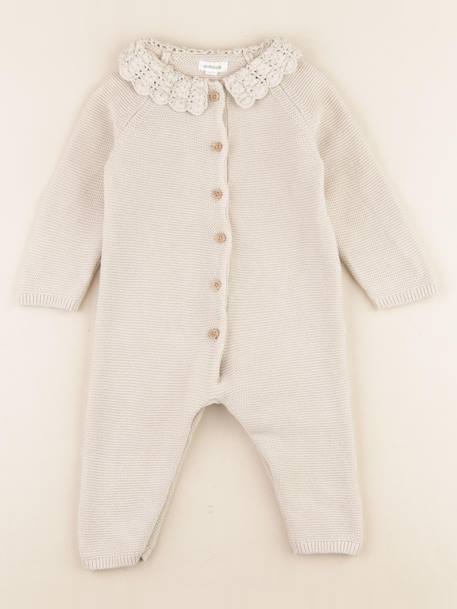 Combinaison - 1 an Beige 1 - vertbaudet enfant 