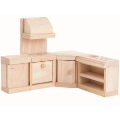 Jouet-Cuisine en bois naturel