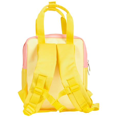 Sac à dos carré etoiles Jaune, rose 3 - vertbaudet enfant 