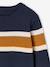 Pull garçon col rond marine 3 - vertbaudet enfant 