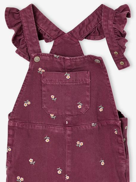 Salopette fille prune 3 - vertbaudet enfant 