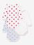 Lot 3 bodies manches longues blanc 2 - vertbaudet enfant 