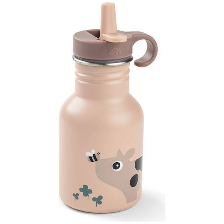 Gourde inox playground vert (350 ml) Rose+Vert 2 - vertbaudet enfant 