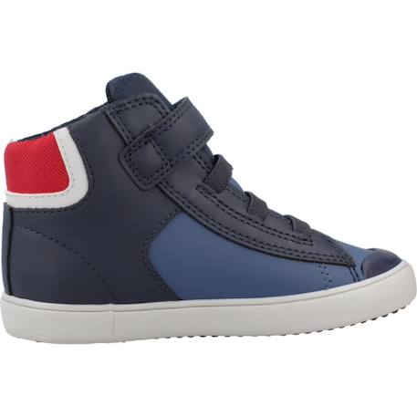 Baskets montantes garçon b gisli Bleu+Noir+Vert 1 - vertbaudet enfant 