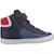 Baskets montantes garçon b gisli Bleu+Noir+Vert 1 - vertbaudet enfant 