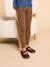 Legging fille capsule mère-fille beige+chocolat 2 - vertbaudet enfant 