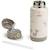 Gourde à paille isotherme tiny farm bleu (340 ml) Bleu+Rose+Sable 14 - vertbaudet enfant 