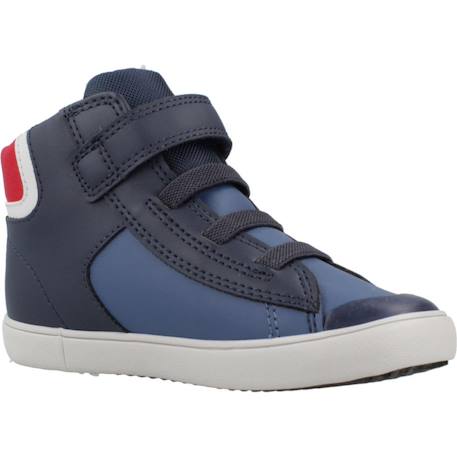 Baskets montantes garçon b gisli Bleu+Noir+Vert 5 - vertbaudet enfant 