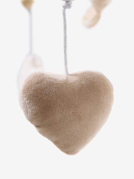 Mobile musical en bois et rotin beige 5 - vertbaudet enfant 