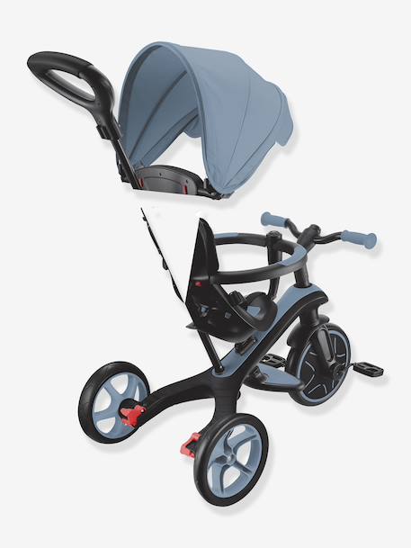 Tricycle évolutif Explorer V3 4 en 2 beige+bleu+rose+vert 12 - vertbaudet enfant 