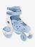 Rollers Quad learning bleu+rose 1 - vertbaudet enfant 