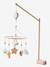 Mobile musical en bois et rotin beige 1 - vertbaudet enfant 