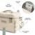 Sac isotherme matelassé croco sable (6,2 l) Sable 4 - vertbaudet enfant 