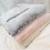 Couverture microdoux snow crème (75 x 100 cm) Crème+Gris 5 - vertbaudet enfant 