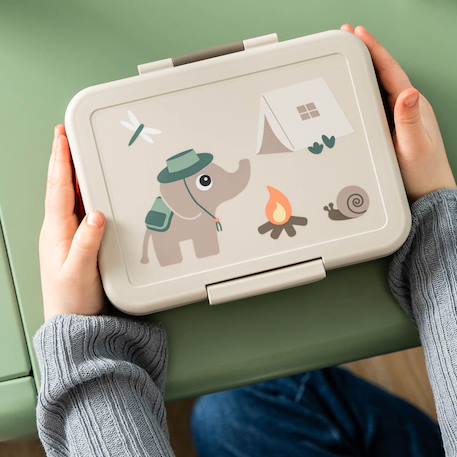 Lunch box avec séparateur tiny trails sable Sable 5 - vertbaudet enfant 
