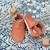 Chaussons bébé cuir souple uni Marron 3 - vertbaudet enfant 